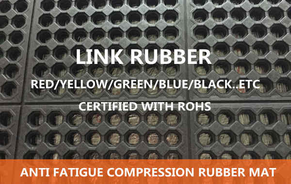 ANTI FATIGUE COMPRESSION RUBBER MAT