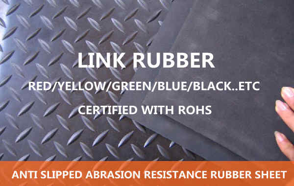 ANTI SLIPPED ABRASION RESISTANCE RUBBER SHEET